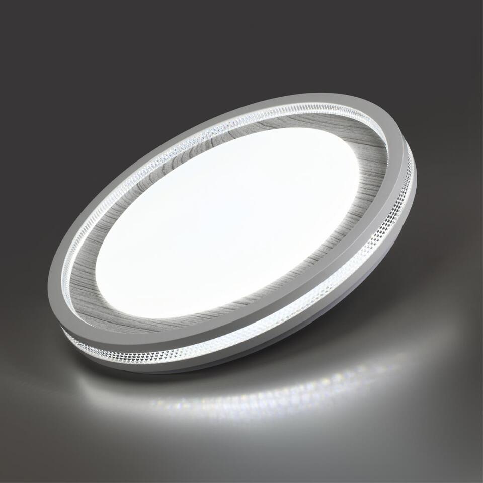 Фото №7  SONEX 7681/ELN COLOR SN 164 Светильник пластик/сер под дер LED 76Вт 3000/4000/6000K D480 IP43 CCT MAVI WOOD