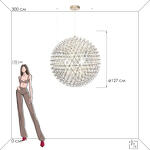 Превью фото №5  Подвесной светильник 9027-127 Gold Подвесной светильник LOFT IT Raimond
