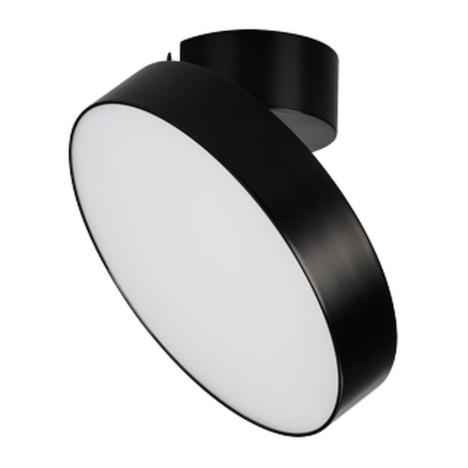Фото №1  Arlight Светильник SP-RONDO-FLAP-R210-20W Warm3000 (BK, 110 deg) ( IP40 Металл, 3 года)