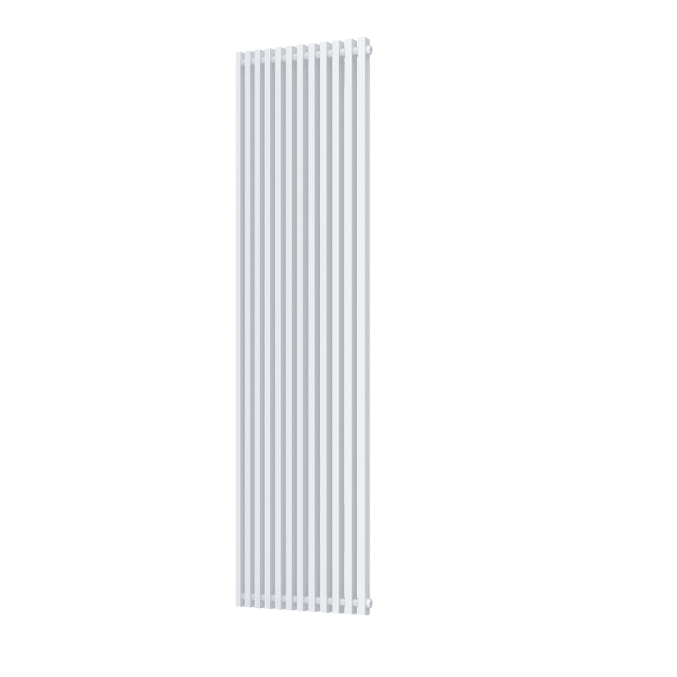 Фото №1  Радиатор Радиатор КЗТО Quadrum NEO 50 V 1750-12 RAL1T104S9016 (белый муар)