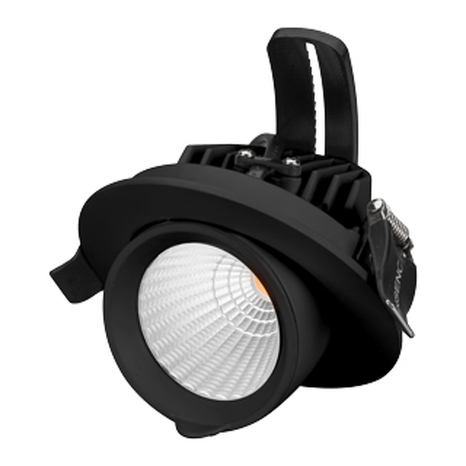 Фото №1  Arlight Светильник LTD-EXPLORER-R100-12W Day4000 (BK, 38 deg, 230V) ( IP20 Металл, 3 года)