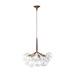 Превью фото №1  Подвесной светильник 10048/6 Brown Подвесной светильник LOFT IT Bunch