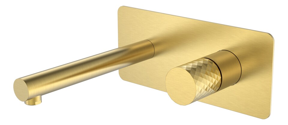 Фото №2  Boheme Смеситель STICK из стены Matt Gold DIAMOND