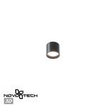 Превью фото №1  NOVOTECH 359593 OVER NT25 000 черный Светильник накладной светодиодный с переключ. цв. температуры IP20 LED 6W 220-240V 3000К\4000К\6000К ORBIS