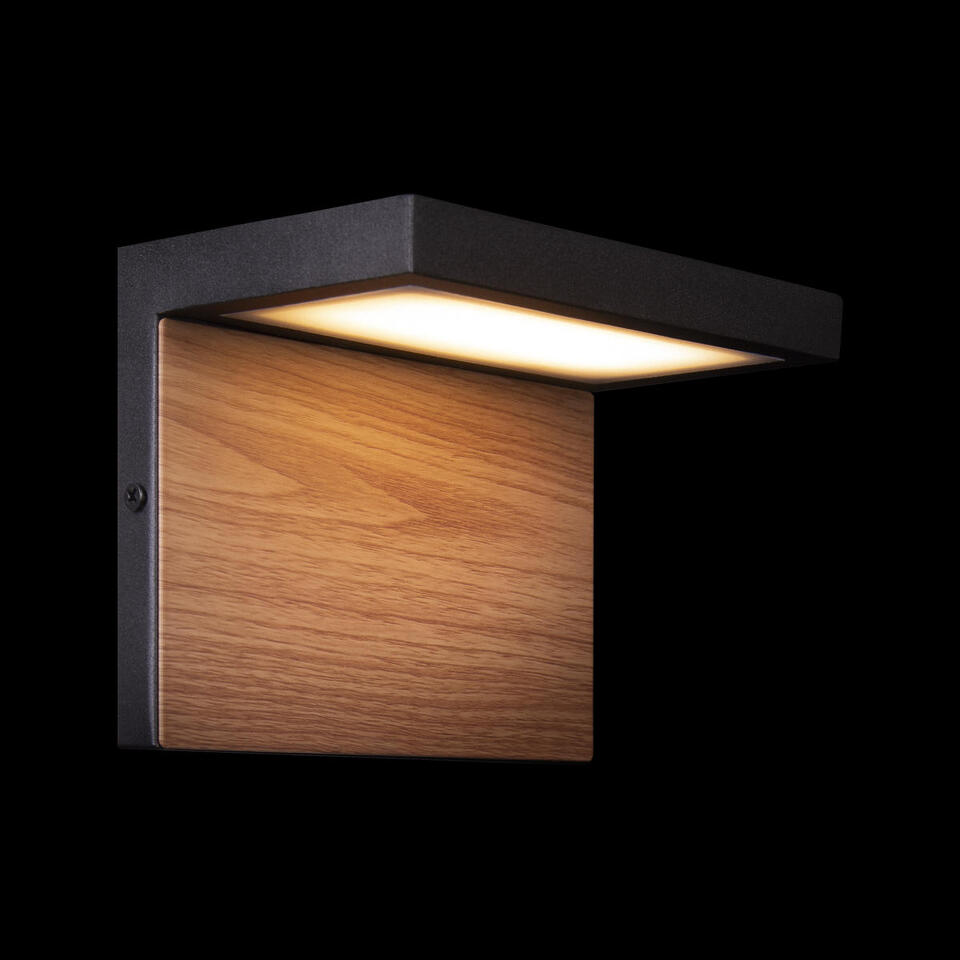 Фото №9  100001W Уличный настенный светильник LOFT IT Oak