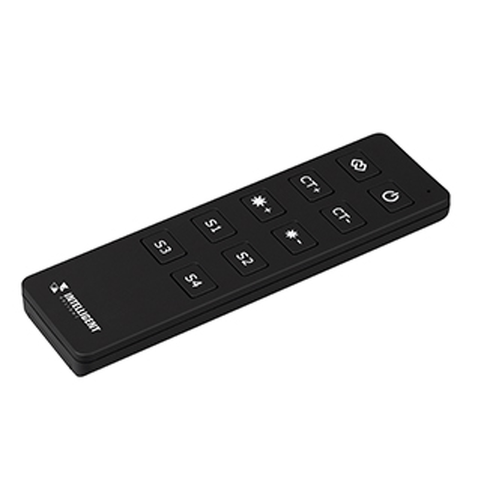 Фото №1  IARL INTELLIGENT ARLIGHT Пульт SMART-ZB-801-22-1G-4SC Black (3V) ( IP20 Пластик, 5 лет)