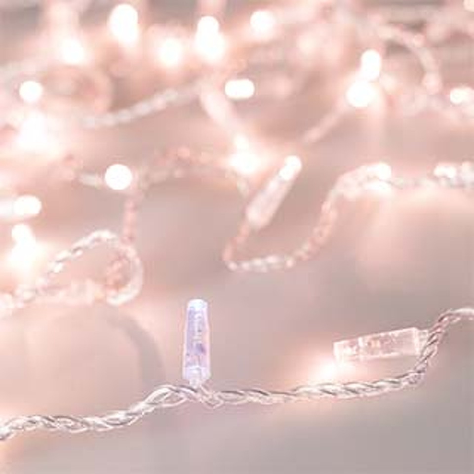Фото №1  Ardecoled Светодиодная гирлянда ARD-STRING-CLASSIC-10000-CLEAR-100LED-FLASH Rose Gold (230V, 7W) ( IP65)