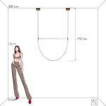 Превью фото №8  Подвесной светильник 10221/1700 Подвесной светильник LOFT IT Liana