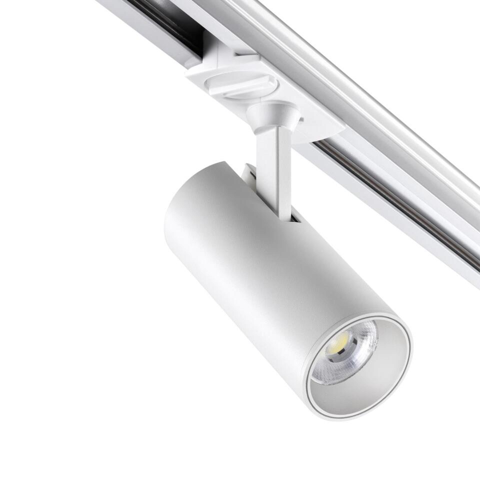 Фото №6  NOVOTECH 359151 PORT NT23 238 белый Светильник трековый однофазный трехжильный IP20 LED 15W 220V 3000К 1440Лм SELENE