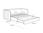 Превью фото №4  Диван OGOGOHOME Кушетка Todi