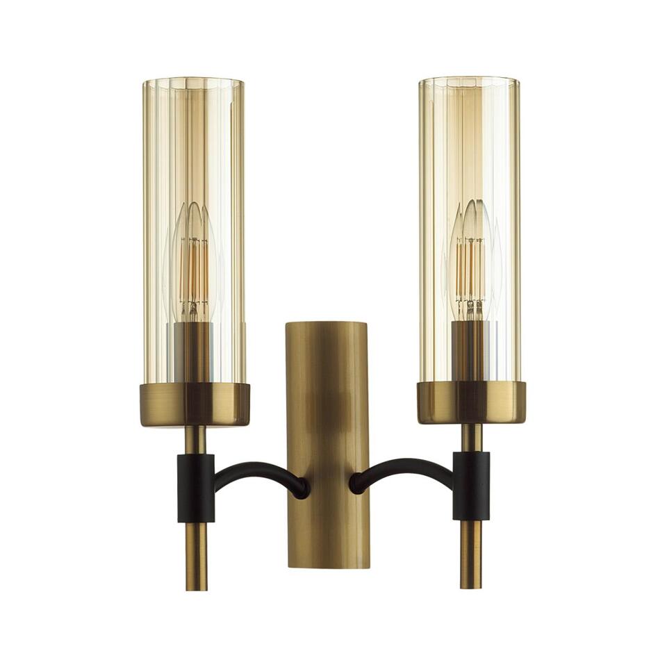Фото №3  LUMION 6538/2W CLASSI LN23 000 чёрный, латунь Бра E14 2*40W 220V SHARON