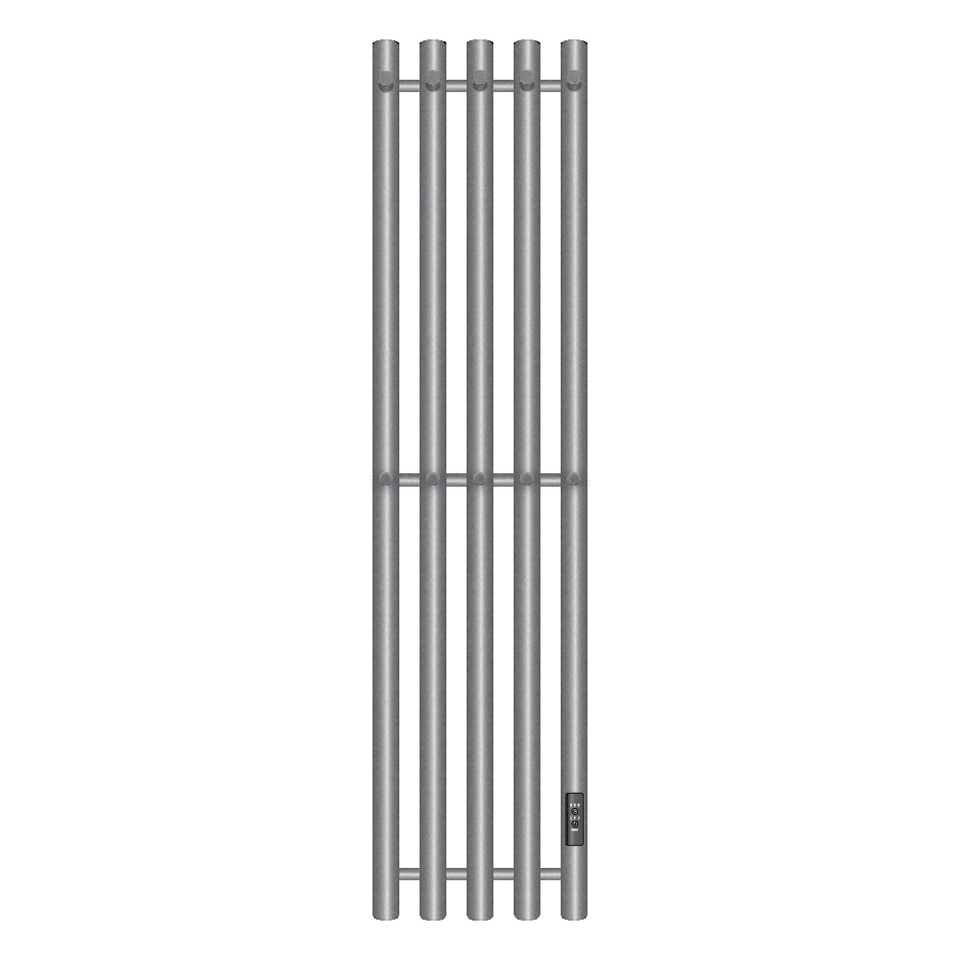 Фото №1  Полотенцесушитель Полотенцесушитель электрический Primoclima Sol R E Graphite 120*24 5
