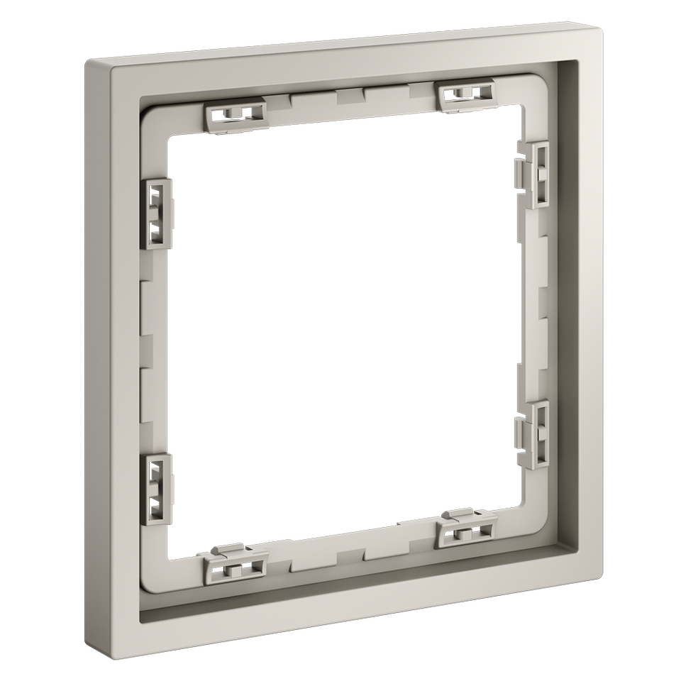Фото №4  Рамка Рамка пластиковая VOLTUM S70 на 1 пост, (кашемир)