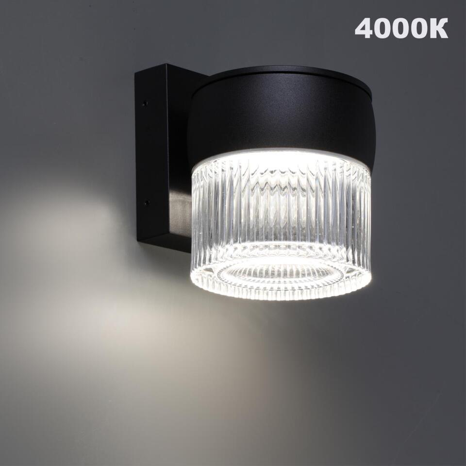 Фото №7  NOVOTECH 359717 STREET NT25 718 черный Светильник ландшафтный с переключателем цв. температуры IP65 LED 8W 100-240V 2700К/3200К/4000К ESTIMA