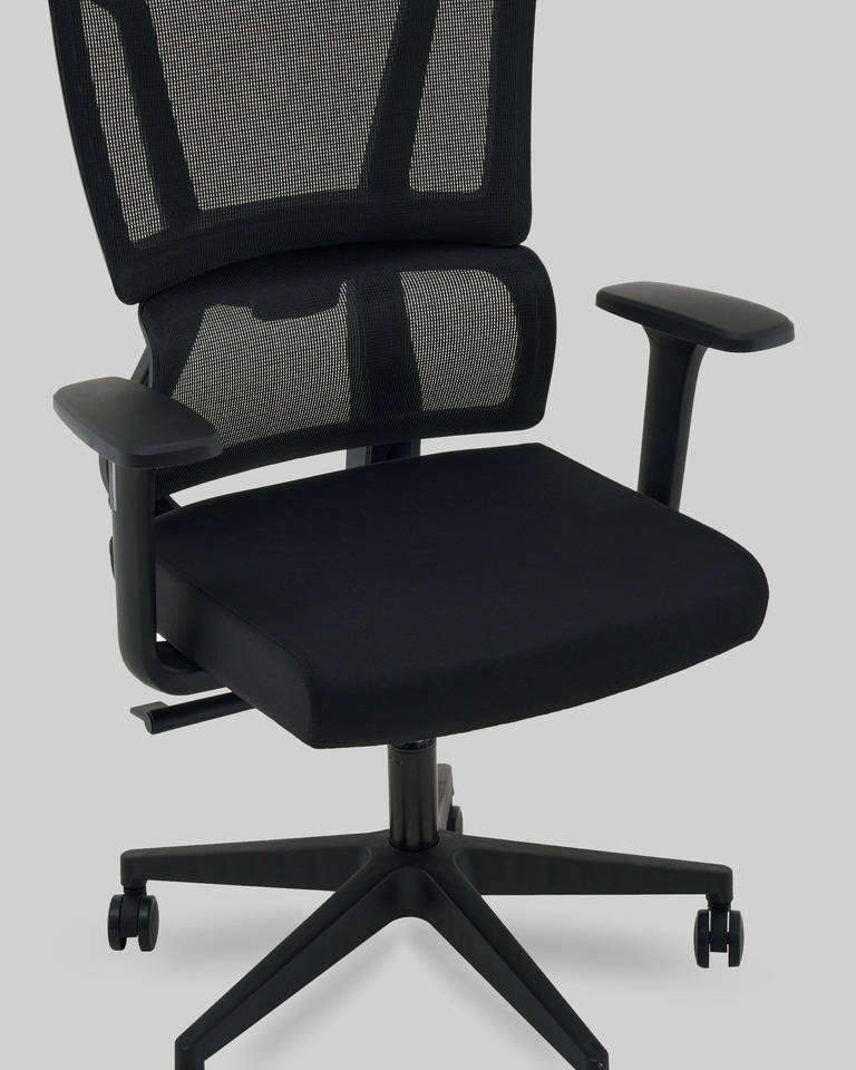 Фото №10  Кресло офисное TopChairs Forward черный