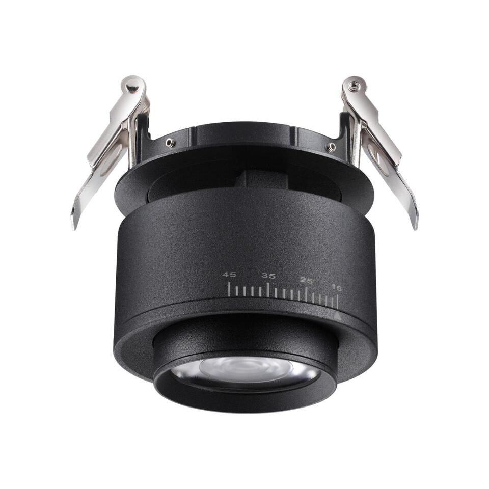 Фото №7  NOVOTECH 358944 SPOT NT22 456 черный Светильник встраиваемый светодиодный IP20 LED 4000К 18W 220V EDDY