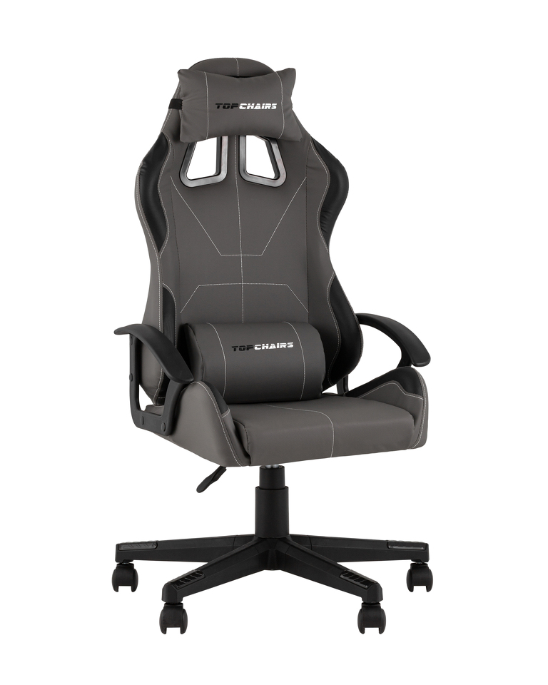 Фото №1  Кресло Кресло спортивное TopChairs Wyvern серо-черный