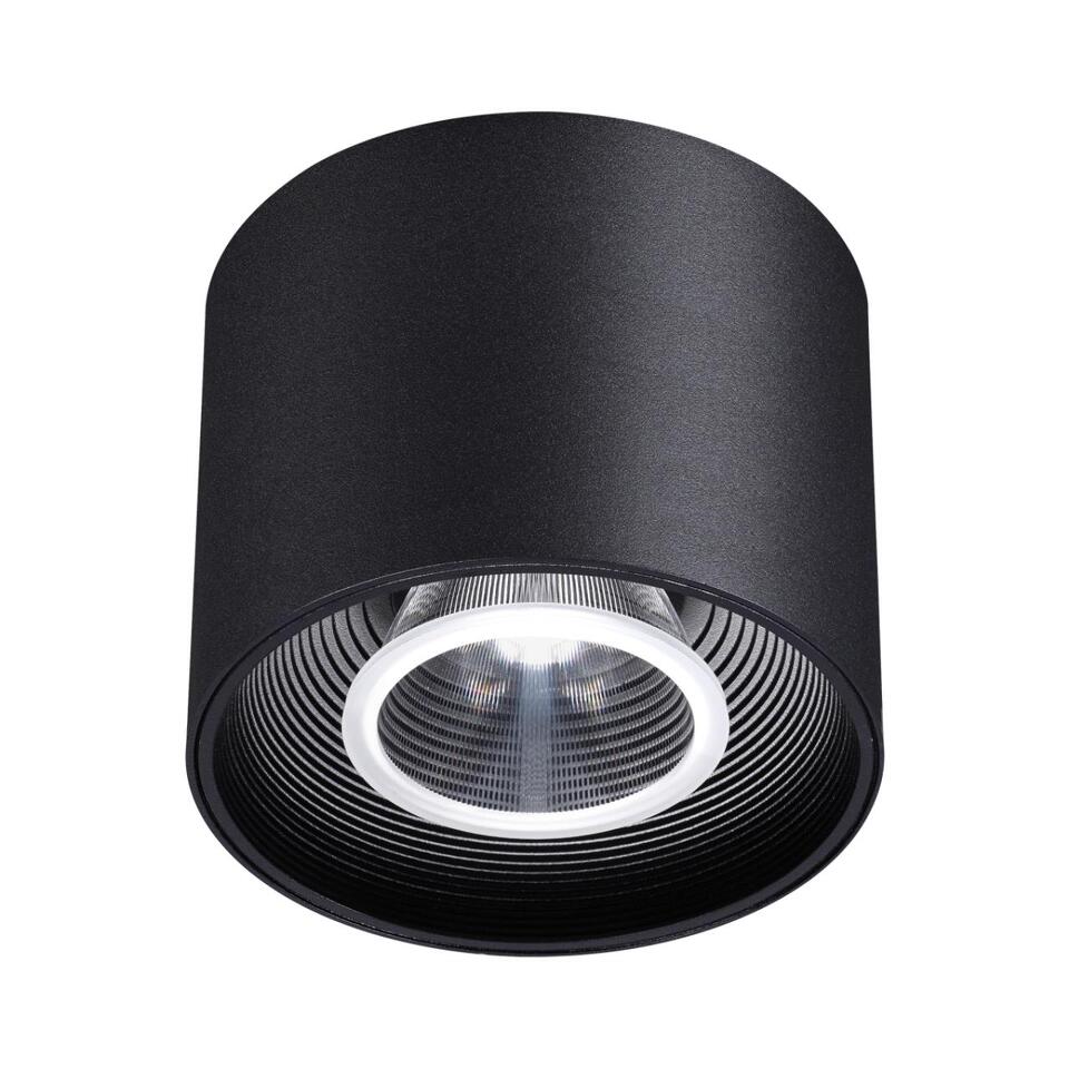 Фото №6  NOVOTECH 358792 OVER NT21 356 черный Светильник накладной светодиодный IP20 LED 15W 4000K 1600Лм 110-265V BIND