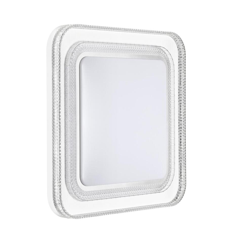 Фото №8  SONEX 7685/EL MARON SN 181 Светильник пластик/серебристый LED 70Вт 3000-6000K 490х490 IP43 пульт ДУ SUZY SILVER