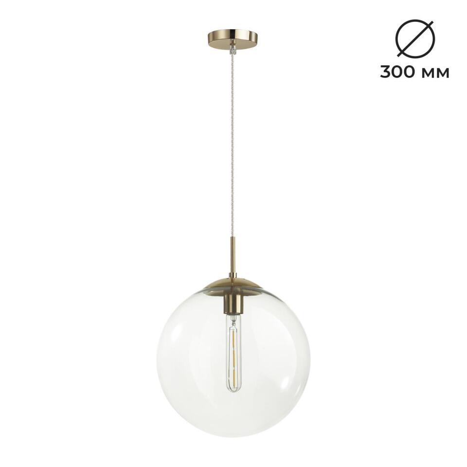 Фото №4  Подвесной светильник LUMION 6509/1A SUSPENTIONI LN26 409 золотой Подвес E27 1*60W 220V SUMMER