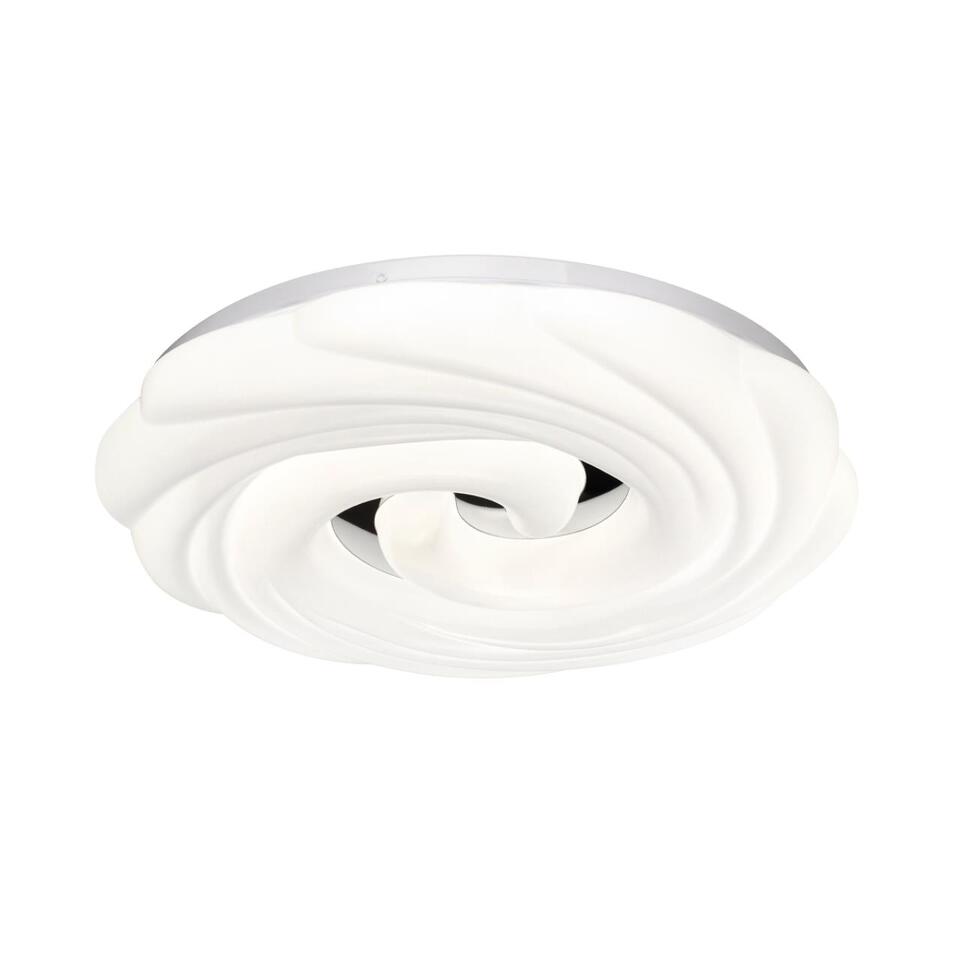 Фото №6  SONEX 7675/DL PALE SN 000 Светильник пластик/белый/серебристый LED 48Вт 3000-6000К D380 IP43 пульт ДУ AGAP