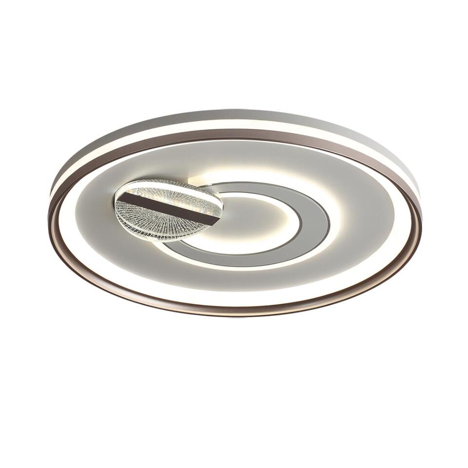 Фото №10  SONEX 7787/85L PIKO LED SN 607 Светильник металл/белый/бронза LED 85Вт 3000-6500K D495 IP20 пульт ДУ GEMINI