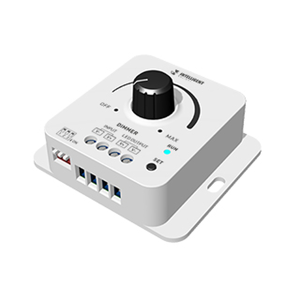 Фото №1  IARL INTELLIGENT ARLIGHT Диммер SMART-PWM-101-32-DIM-SUF (12-48V, 1x8A) ( IP20 Пластик, 5 лет)