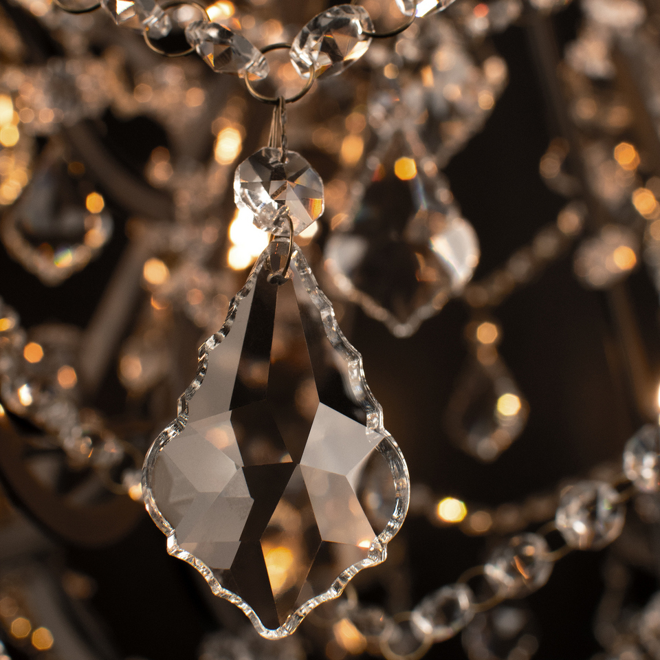 Фото №12  Люстра 10450/500 Подвесная люстра LOFT IT Vaille Crystal