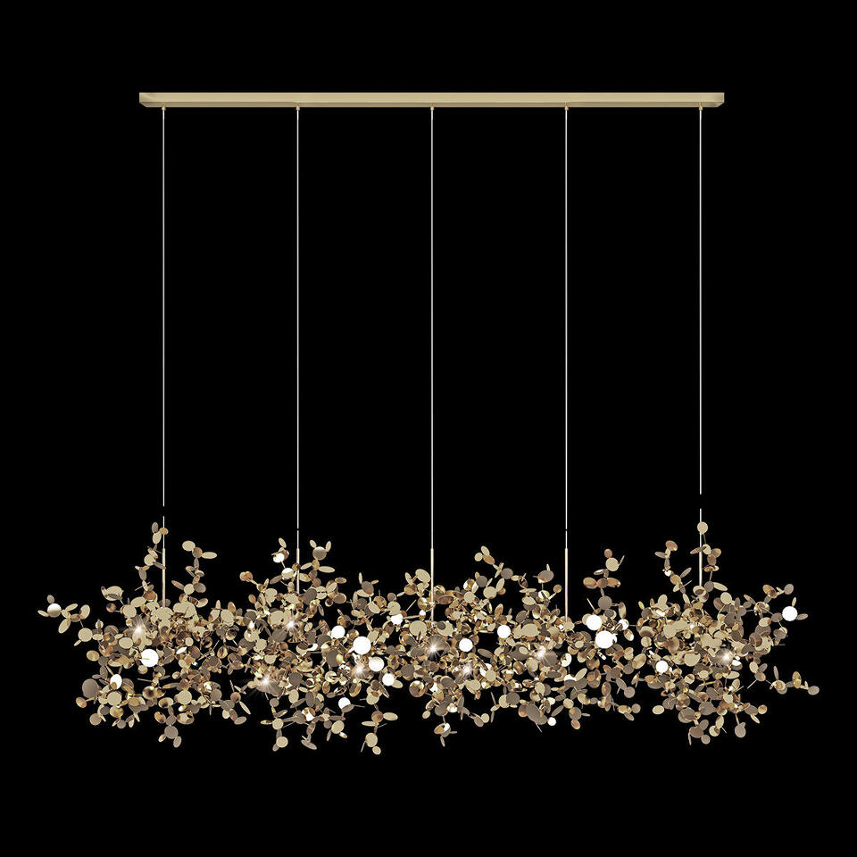 Фото №4  Подвесной светильник 10101/5 Gold Подвесной светильник LOFT IT Spark