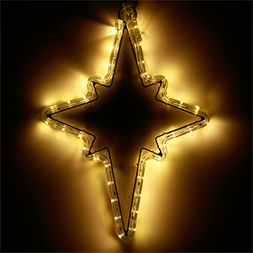 Фото Ardecoled Фигура cветодиодная ARD-STAR-M3-380x250-36LED Warm (230V, 2.5W) ( IP65, 1 год)