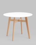 Превью фото №2  Стол обеденный Target Circle 90*90 белый