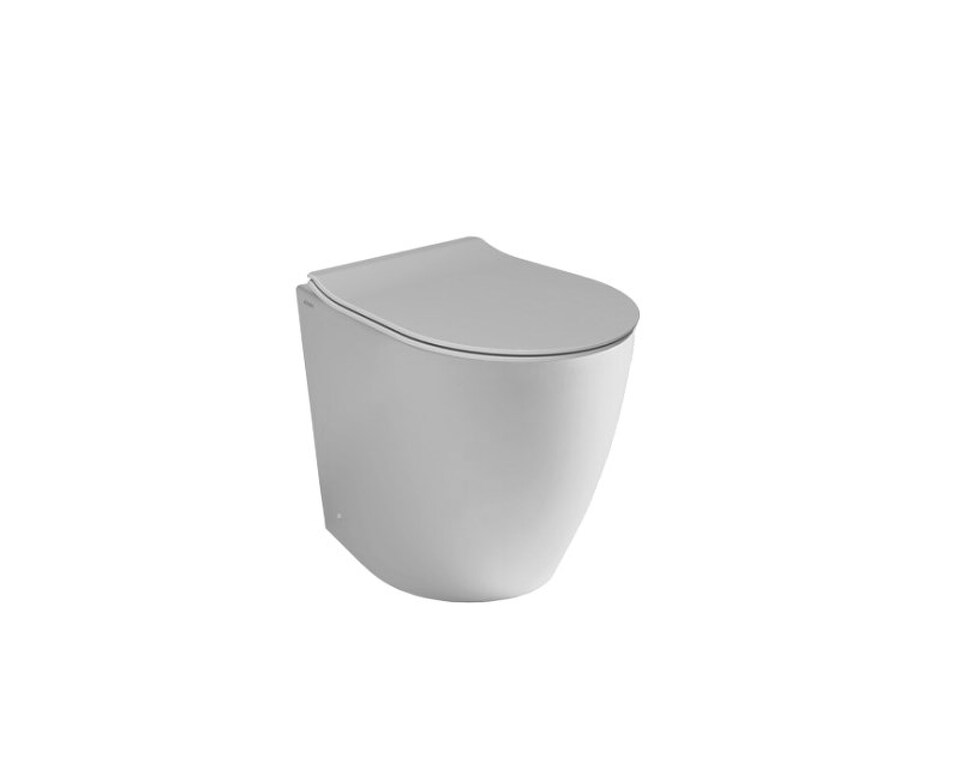 Фото №6  Унитаз 40374R Althea Cover Rimless Plus+Ton унитаз приставной 52x36  Матовый белый Plus-Ton®
