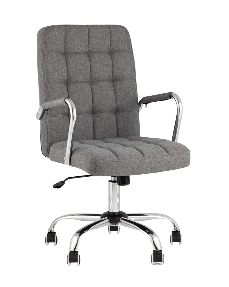 Фото №8  Кресло Кресло офисное TopChairs Comfo серый