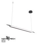 Превью фото №1  Подвесной светильник NOVOTECH 359544 LEDO NT25 000 черный Светильник подвесной диммируемый со сменой цв.температуры (сенсор) IP20 LED 32W 2700/4000/6000K 100-240V ALA