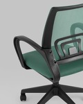 Превью фото №8  Кресло Кресло офисное TopChairs ST-Basic сетка/ткань зеленый