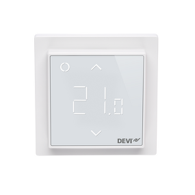 Фото Терморегулятор DEVIreg™ Smart интеллектуальный с Wi-Fi, белый, 16А