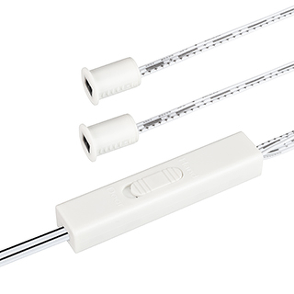 Фото №1  Arlight ИК-датчик SR-PRIME-RECESSED-IRD/H-R11-WH (12-24V, 48-96W, DOOR/HAND) ( IP20 Пластик, 2 года)