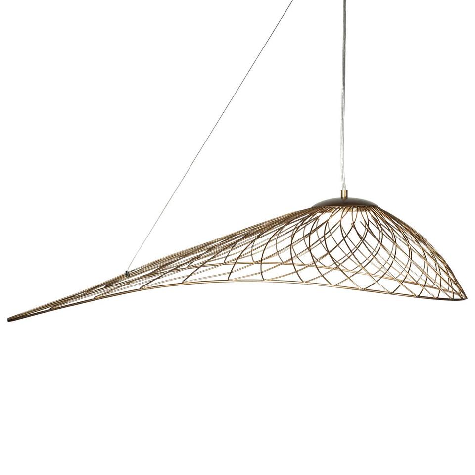 Фото №10  Подвесной светильник 10127/760 Gold Подвесной светильник LOFT IT Tressage