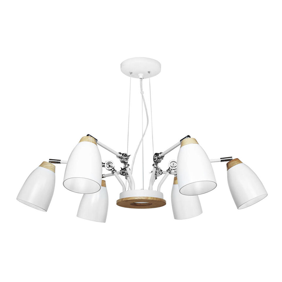 Фото №4  Люстра LOFT4402/6WH Подвесная люстра LOFT IT Watchman