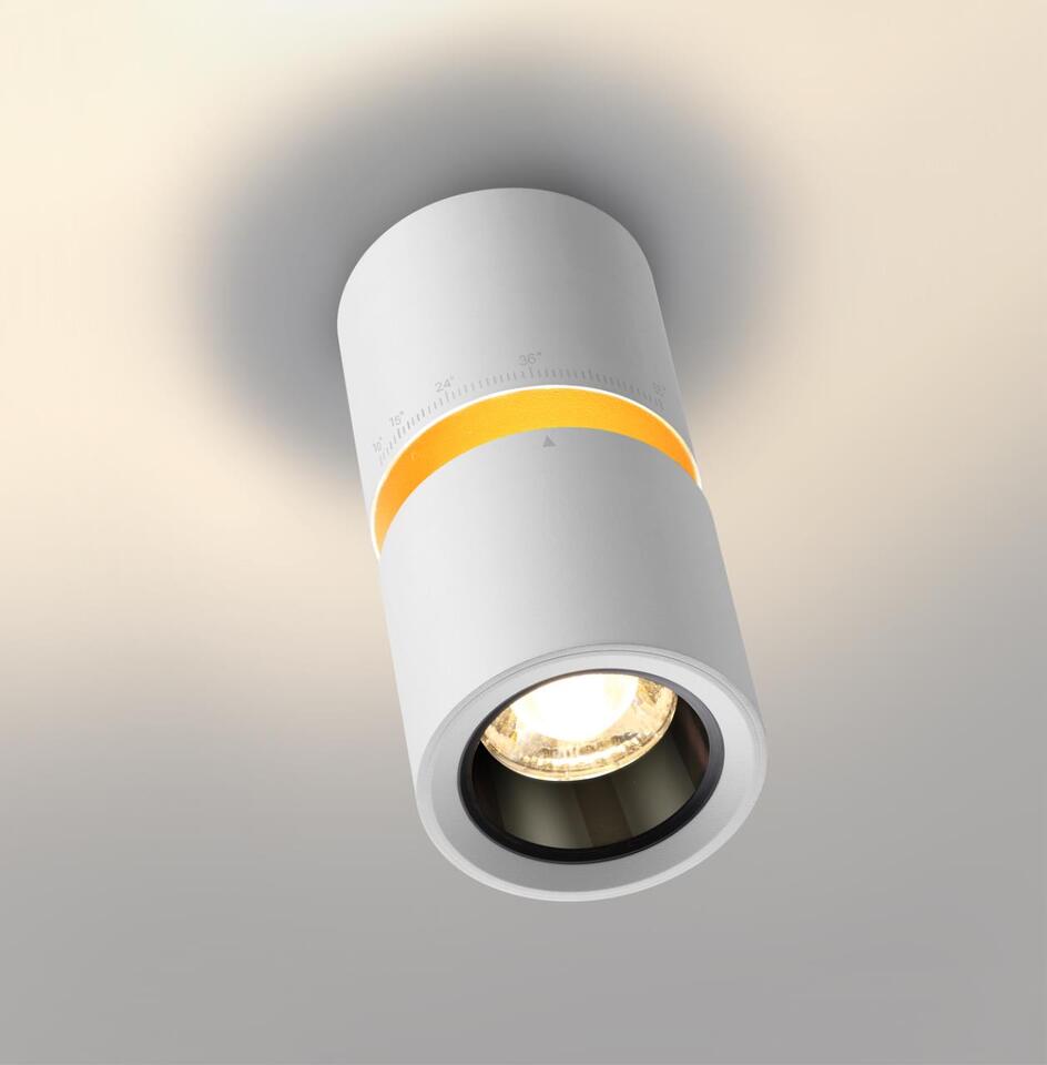Фото №9  NOVOTECH 359337 OVER NT24 318 белый Светильник накладной светодиодный IP20 LED 10W/3W 3000K 1090Лм 170-265V ARISTO