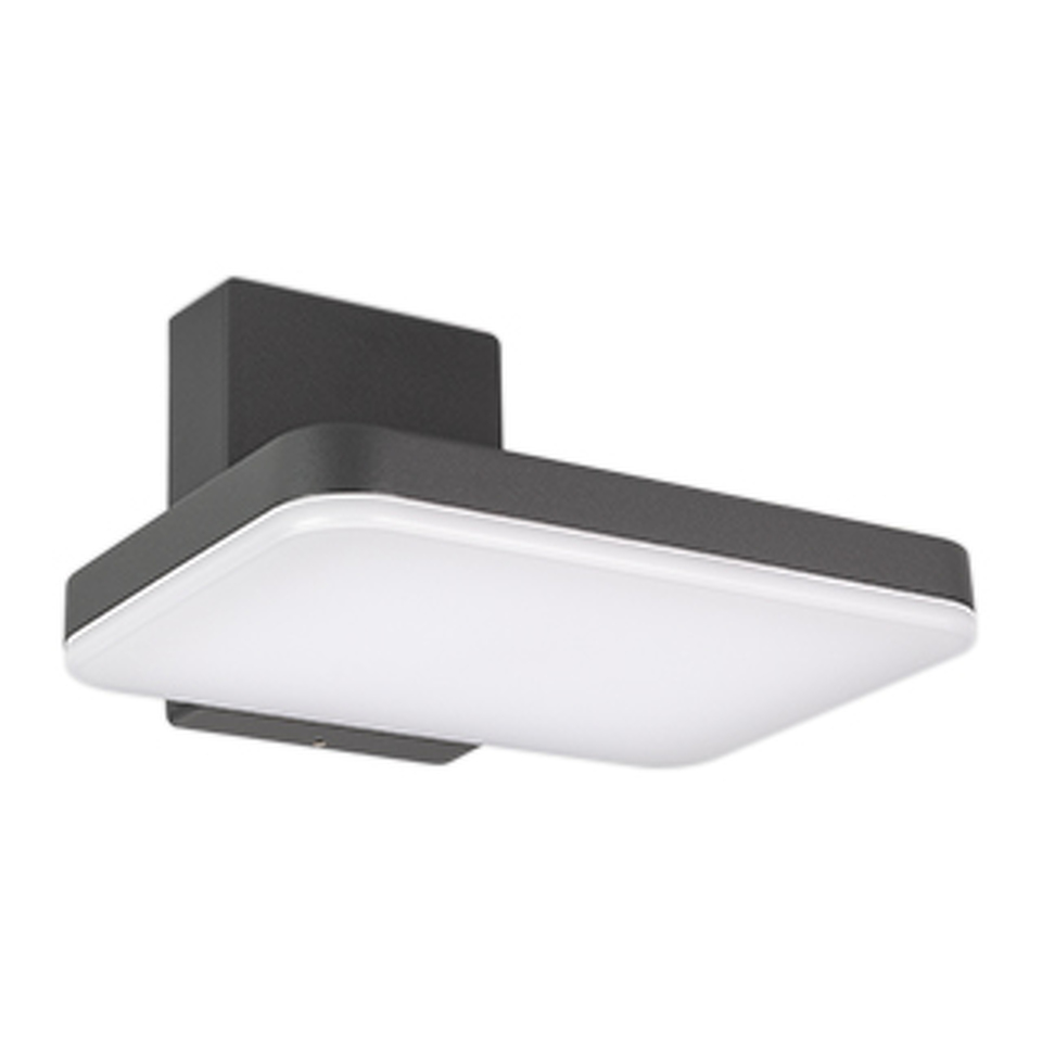 Фото №1  Arlight Светильник LGD-TENT-WALL-9W Warm3000 (GR, 110 deg, 230V) ( IP65 Металл, 3 года)