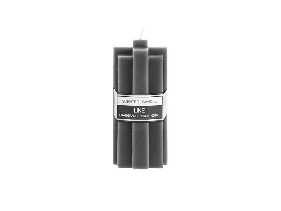 Фото №2  OGOGOHOME Свеча столбик Грани №3