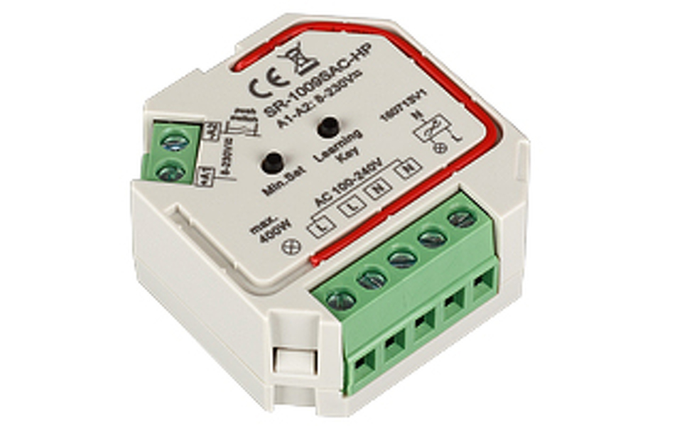 Фото №1  Arlight Диммер SR-1009SAC-HP (230V, 1.66A) ( IP20 Пластик, 3 года)