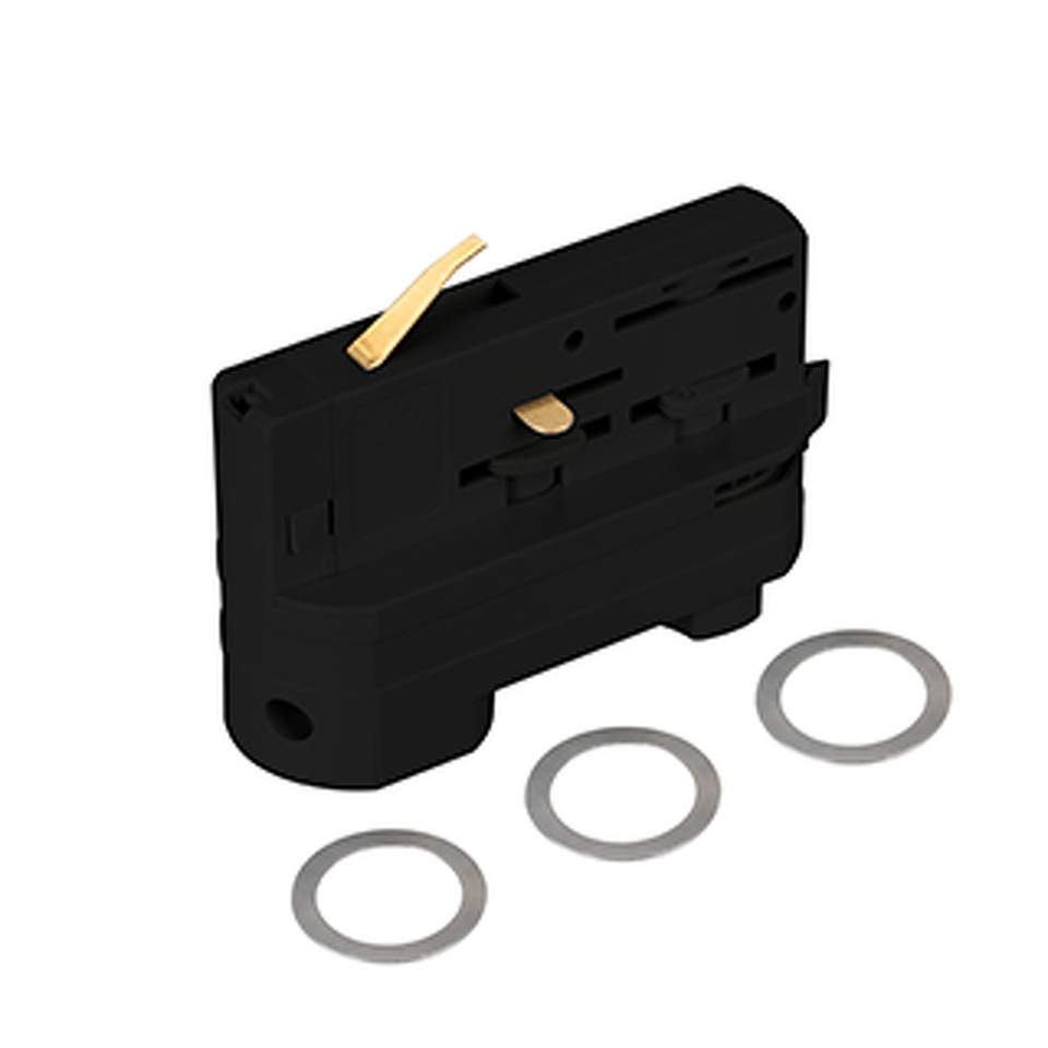 Фото №1  Arlight Адаптер LGD-4TR-ADAPTER-2-BK (D) ( IP20 Пластик, 3 года)