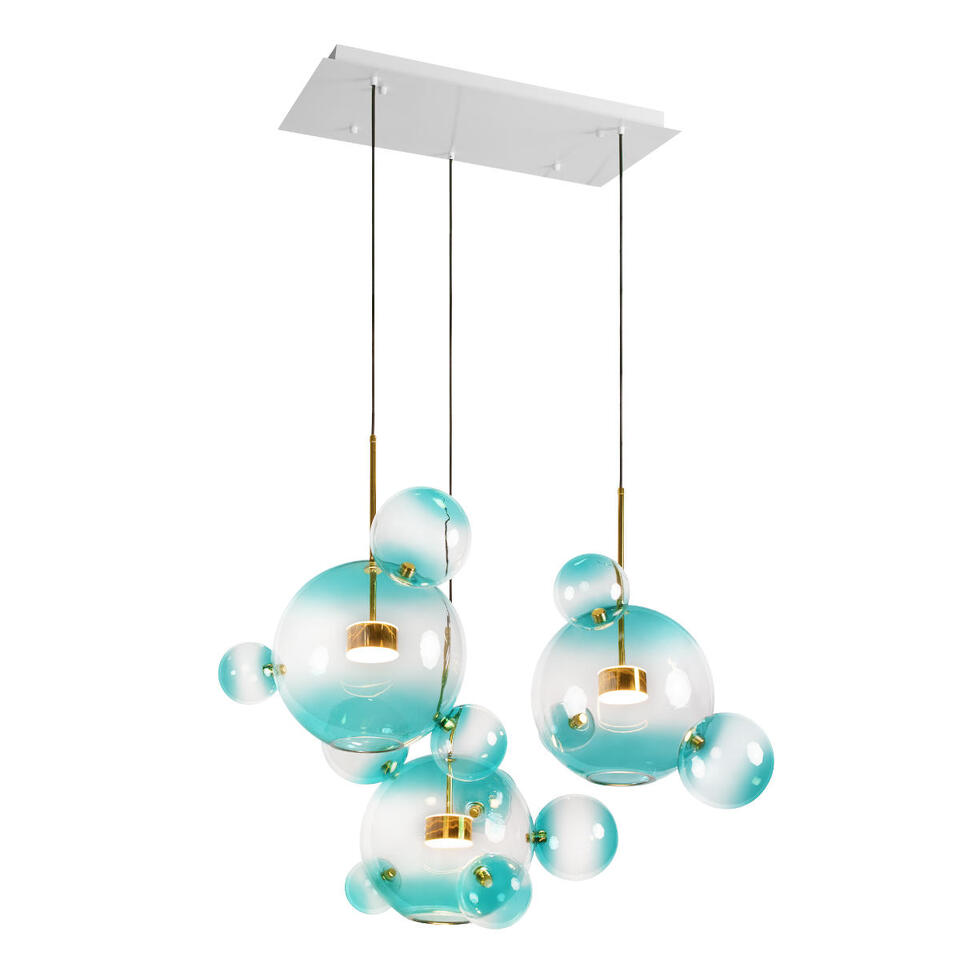 Фото №8  Подвесной светильник 2027-S3 Blue Подвесной светильник LOFT IT Bolle