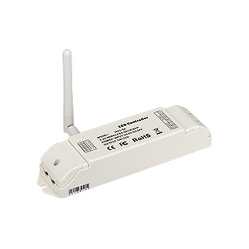 Фото №1  Arlight RGB-усилитель LT-3053-5A (5-24V, 75-360W, 2.4ГГц) ( IP20 Пластик, 1 год)