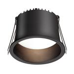 Превью фото №5  NOVOTECH 359235 SPOT NT23 472 черный Светильник встраиваемый светодиодный IP20 LED 9W 220V 540Лм 3000К TRAN