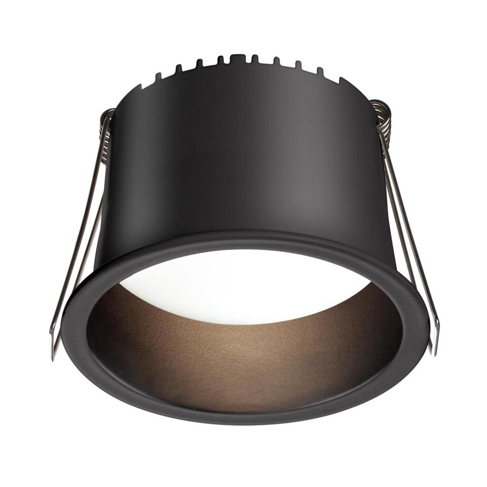 Фото №6  NOVOTECH 359235 SPOT NT23 472 черный Светильник встраиваемый светодиодный IP20 LED 9W 220V 540Лм 3000К TRAN