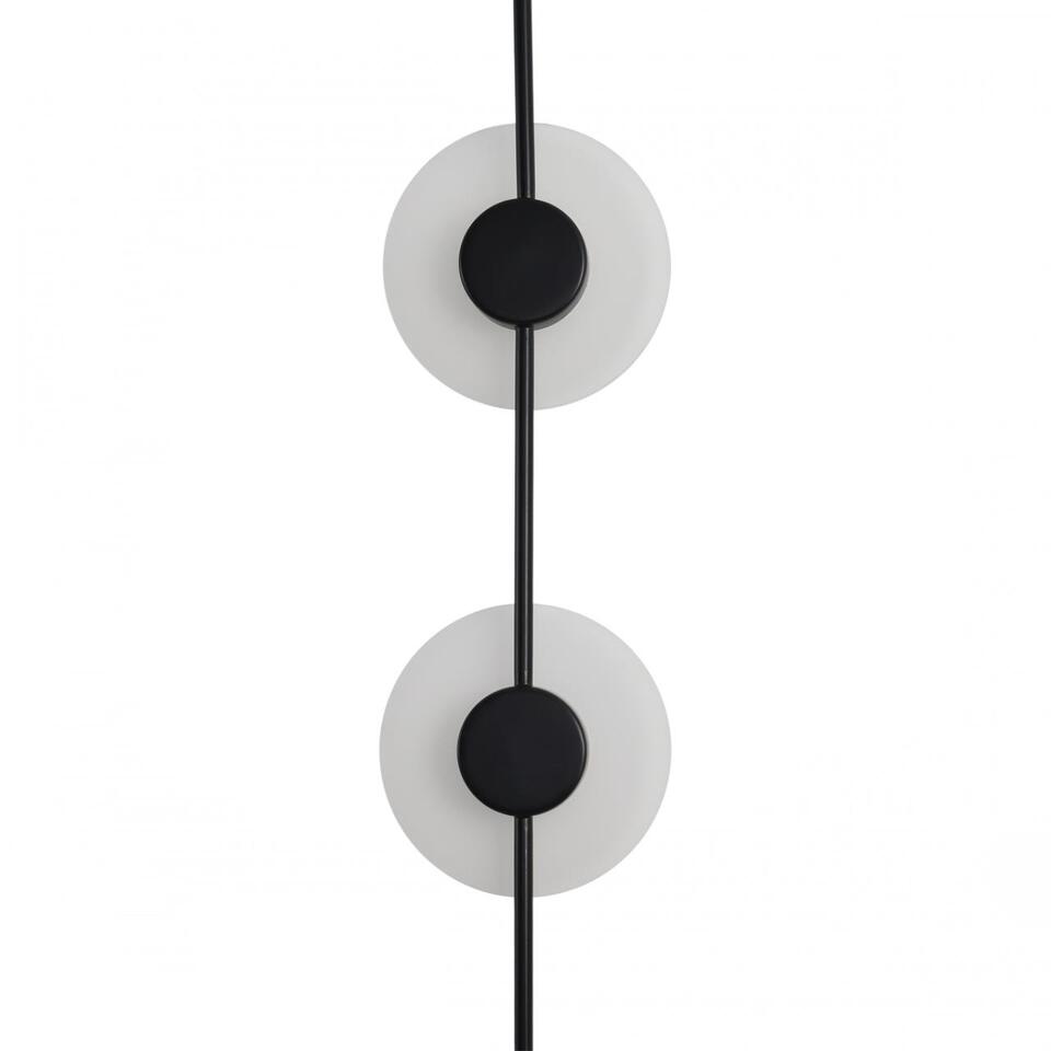 Фото №9  LUMION 8372/16WL LEDIO LN26 427 черный/белый, металл/акрил Бра LED 16W 3000/4000/6000K 220V ECA