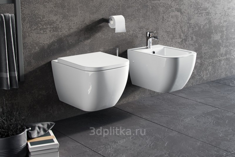Фото №5  Биде Подвесное биде EXCELLENT Ness